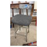 METAL SHOP STOOL