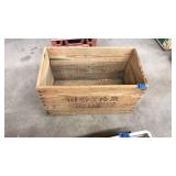 CHINESE WOOD CRATE