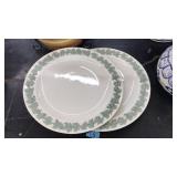 2 WEDGEWOOD JASPERWARE DINNER PLATES