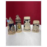 COLL OF GERMAN BEER MUGS