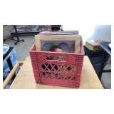 CRATE OF ASST RECORDS