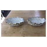 2 LENOX SWAN BOWLS