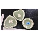 3 PC WEDGEWOOD JASPERWARE COLLECTIBLES