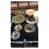 COLL OF ASST MARIGOLD CARNIVAL GLASS
