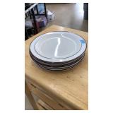ELEGANCELL COLL BAVARIA BROWN DINNER PLATE SET