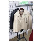 2 LEATHER LADIES COATS