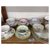 BONE CHINA CUPS & SAUERS