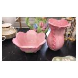 FLOWER BOWL & VASE