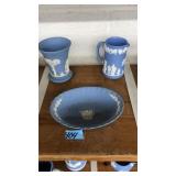 WEDGEWOOD JASPERWARE 3 PC COLLECTION