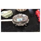 SILVER PLATED JEWELRY BOX