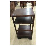 WOOD SIDE TABLE