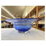 COBALT BLUE FRUIT BOWL