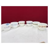 ASST PYREX (5) & CORNINGWARE (1) COFFEE MUGS
