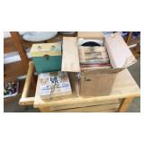 CRATE OF ASST RECORDS