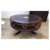 NEOCLASSICAL ENLAYED COCKTAIL TABLE