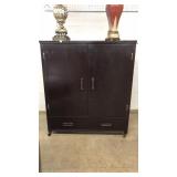 ROLLING WOOD CABINET