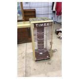 VINTAGE TIMEX DISPLAY CASE