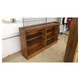 OAK DISPLAY CABINET