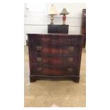 MORGANTON SERPENTINE FRONT CHEST OF DRAWERS