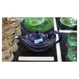 BLUE PORCELAIN TEA POT