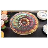 MARIGOLD GLASS 15" PLATTER