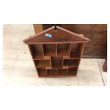 WOOD WHAT-NOT SHELF