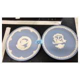 2 PC WEDGEWOOD JASPERWARE PLATES