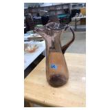 AMETHYST GLASS PITCHER
