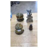 OWL FIGURALS & BOOKENDS