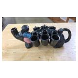 1950S ARTMARK CERAMIC POODLE HANGING SHOT GLASS
