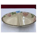 DESERT ROSE DIVIDED DISH