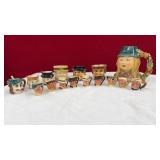 COLLECTION OF VINTAGE CERAMIC CHARACTER JUGS