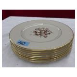 LENOX 7 PC DESERT PLATE SET