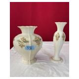 PAIR OF LENOX VASES