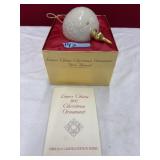 LENOX 1982 CHRISTMAS ORNAMENT