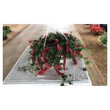 CHENILLE HANGING BASKET