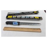 (2) 'THE TV KNIFE' FIXED BLADE KNIVES