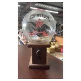 VNTG. BUDWEISER GUMBALL DISPENSER