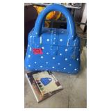 TEMP-TATIONS POLKA DOT HAND BAG COOKIE JAR