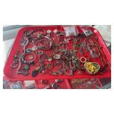 TRAY OF ASST COSTUME JEWELRY