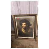 FRAMED POSTER PRINT "THE PHILOSOPHER"