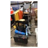 LOT OF UNCLAIMED COLLECTIBLES & FURNITURE