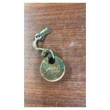 VINTAGE EMPURE 6 LEVER LOCK W/ KEY