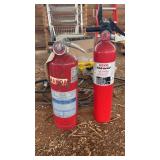 (2) FIRE EXTINGUISHERS: KIDDE & GENERAL