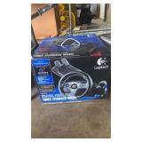 LOGITECH DRIVING FORCE PRO STEERING WHEEL, PS2