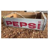WOOD PEPSI ADVT. CRATE
