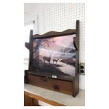 WOOD DECORTIVE GUN RACK