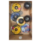 BOX OF ASST GRINDING WHEELS