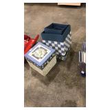 COLL OF DECORATIVE STORAGE BOXES