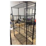 METAL SHELVING UNIT